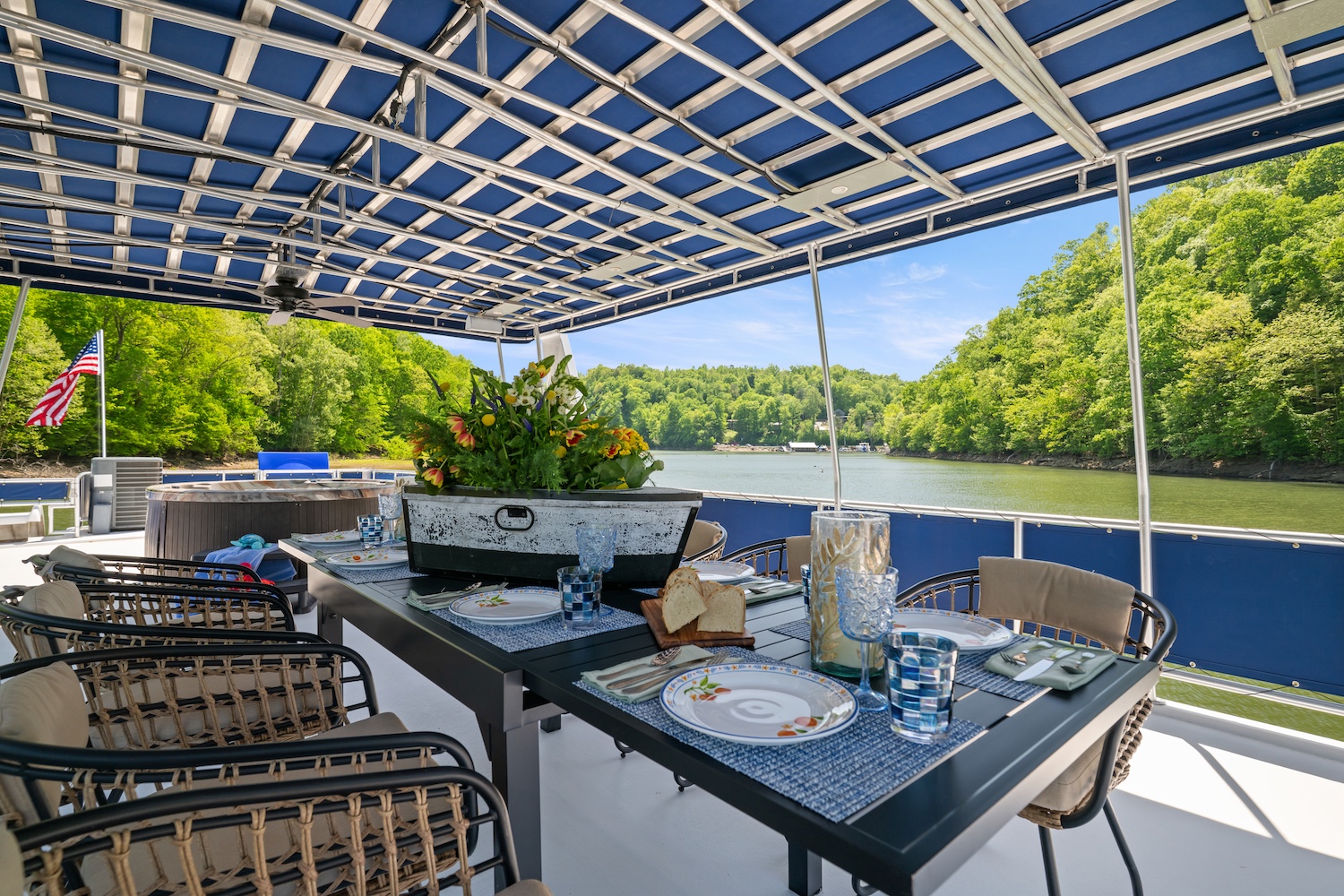 Liberty Houseboat Top Deck-4