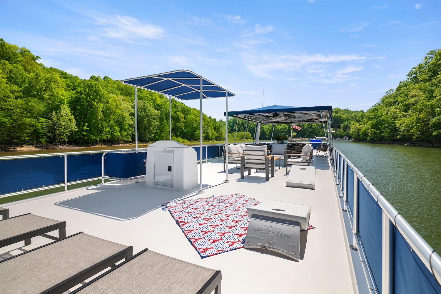 Liberty Houseboat Top Deck-5
